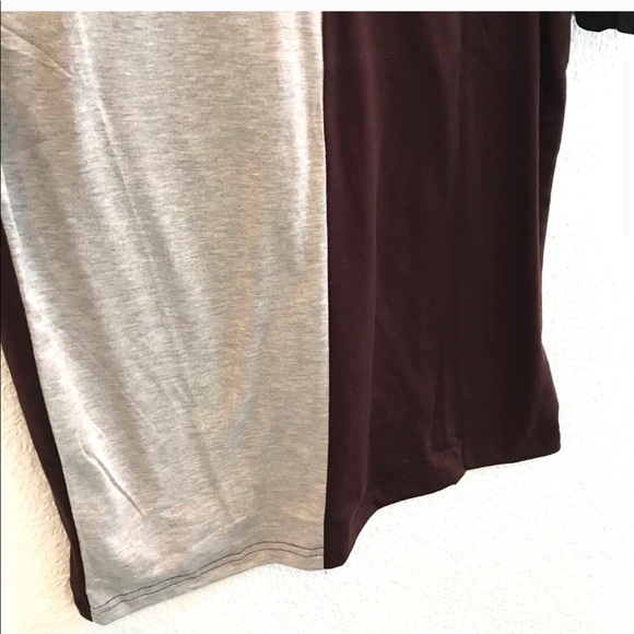 NWT Sale ! Mens Vneck Hybrid Zipper Tee - Picture 4 of 6